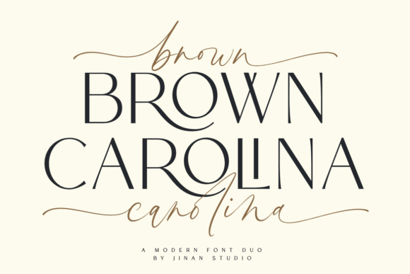 Brown Carolina Duo: The Typeface That Elevates Campaign Design