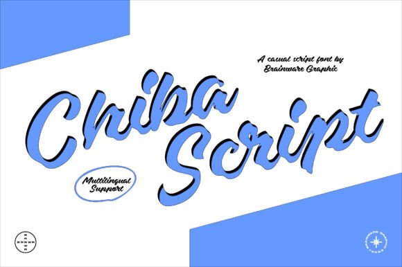 Chiba Script: A Playful Typeface for Modern Campaigns
