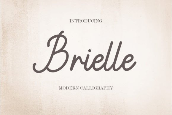 Elevate Campaigns with Brielle Script Typeface