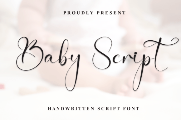 Elevate Web Design with the Baby Script Typeface