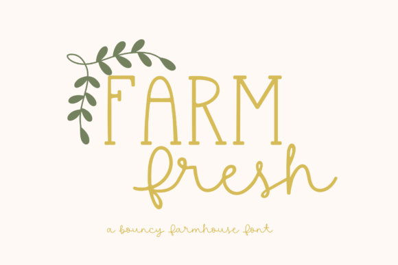 Farm Fresh Font Review: A Web Designer's Take on Digital Charm