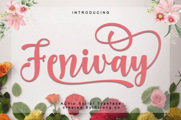 Fenivay Script: The Perfect Typeface for Handmade Brands