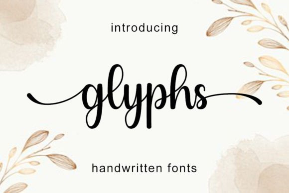 Glyphs: An Elegant Handwritten Typeface for Editorial Design