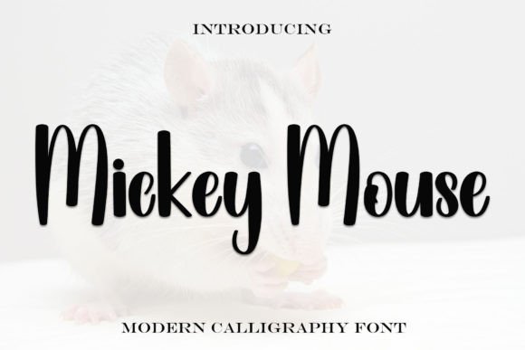 Mickey Mouse Font Review: A Playful Typeface for Web Design