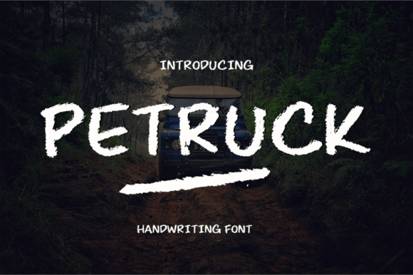 Petruck: A Handwritten Font to Elevate Your Brand Identity