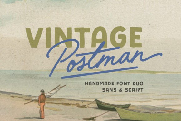 Vintage Postman: A Retro Typeface for Modern Web Design